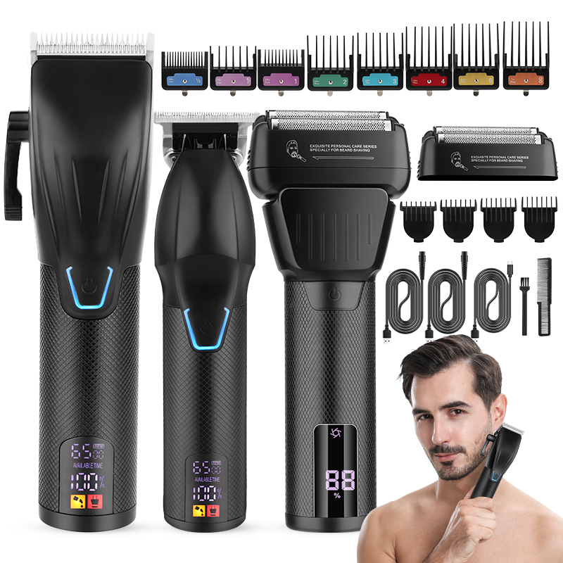 Men'S Grooming Hair And Body Wash - 3 IN 1 Professional Hair Clipper