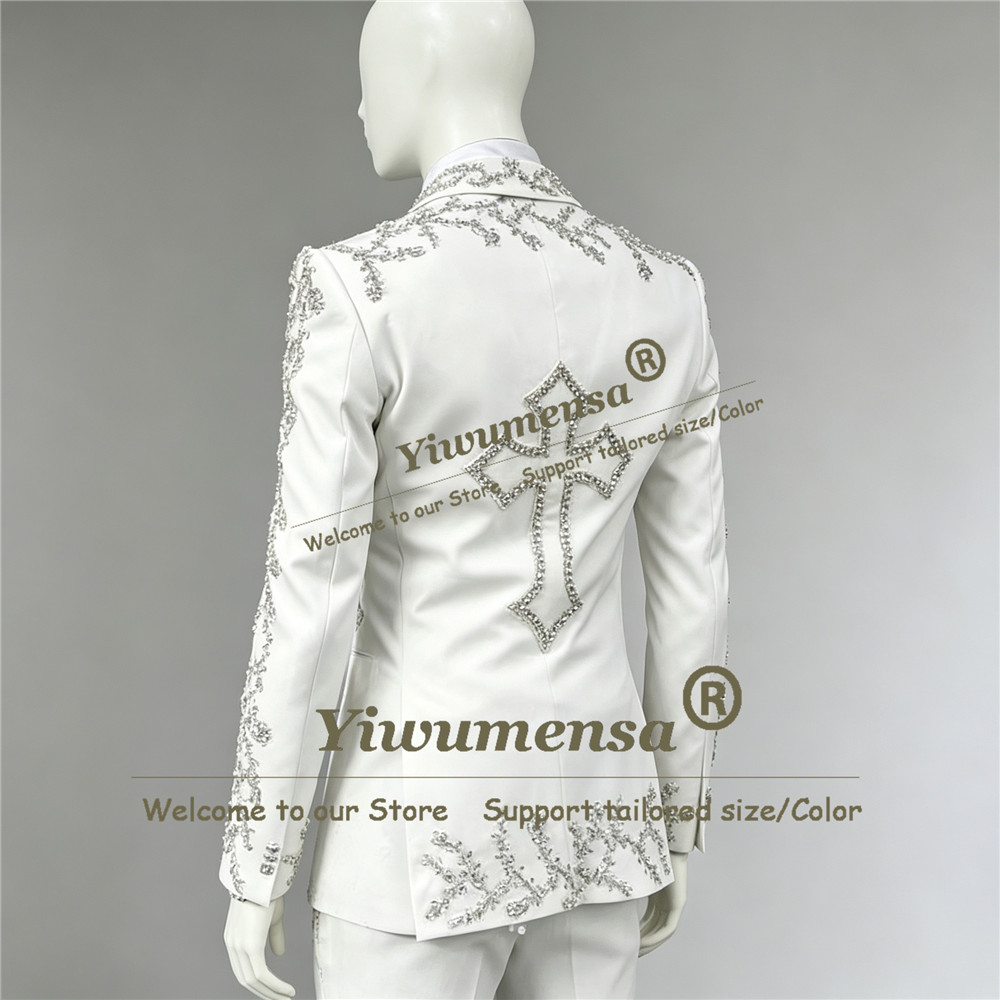 Men Grooming Outfit - Latest Design Men's Tuxedo Suit Sparkly