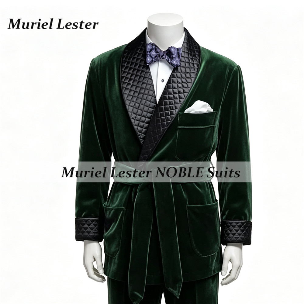 Smoking Business Velvet Suit J - đánh giá và giá Men Grooming Outfit