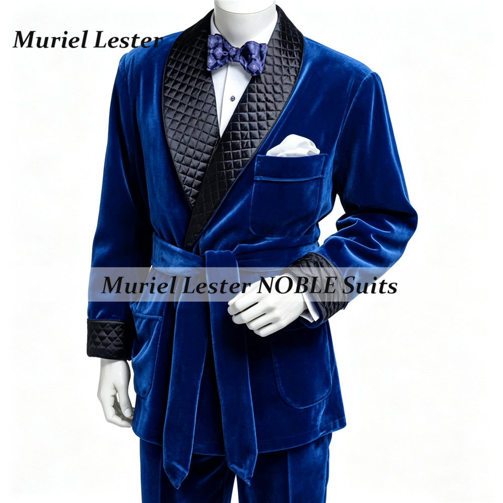 Smoking Business Velvet Suit J - đánh giá và giá Men Grooming Outfit