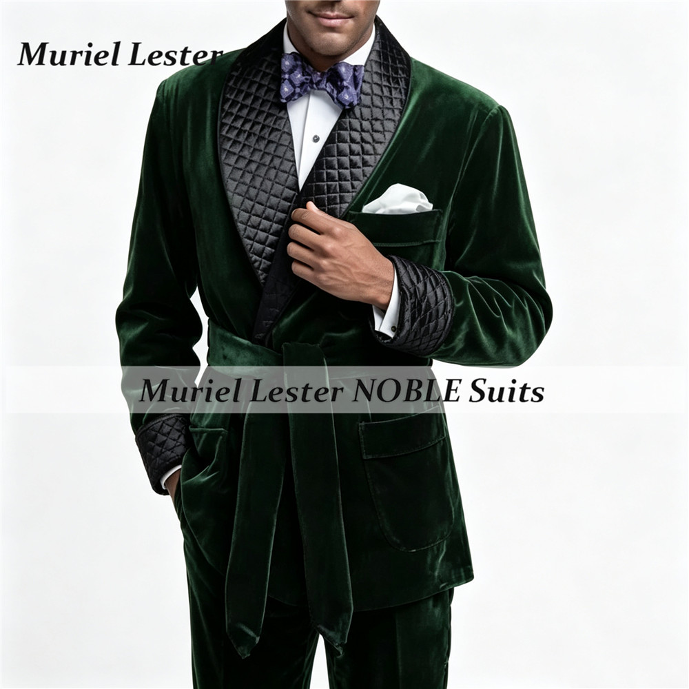 Smoking Business Velvet Suit J - đánh giá và giá Men Grooming Outfit