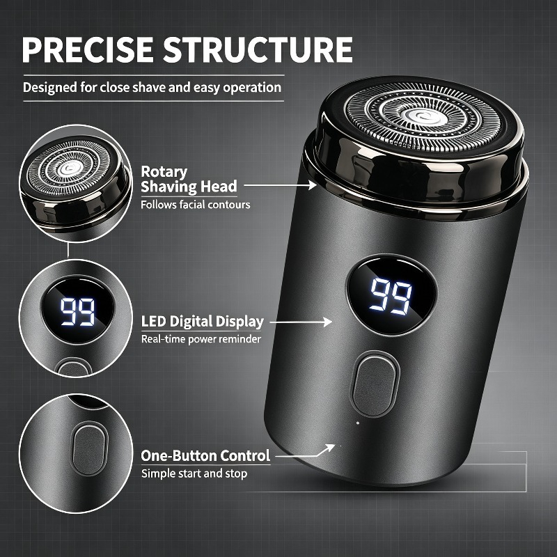 Rechargeable Waterproof Electr - đánh giá và giá Men'S Grooming Gift Box
