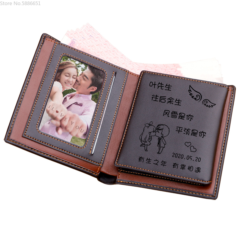 Custom Boy Man Gift Purse Wall - đánh giá và giá Men'S Grooming Wedding Day