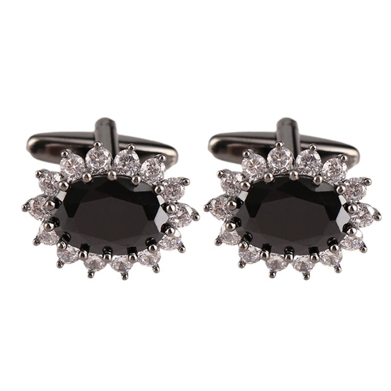 Luxury Large Crystal Cufflinks - đánh giá và giá Men'S Grooming Gift Box