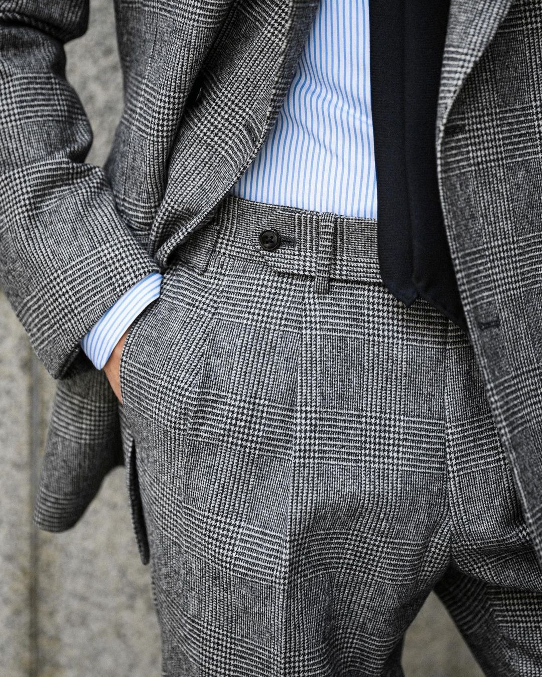 Business Plaid Men Suit 2 Piec - đánh giá và giá Men Grooming Outfit