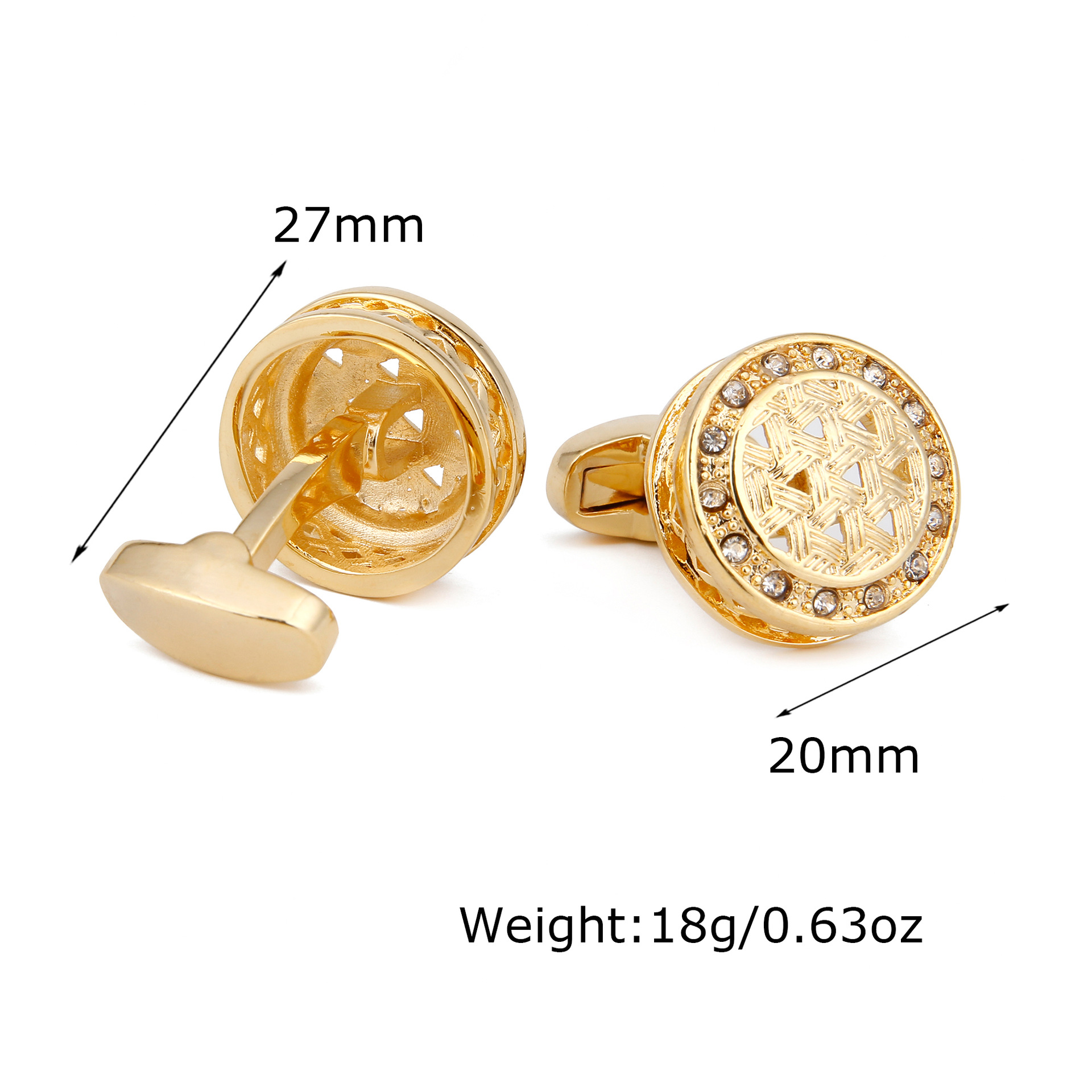Gold Round Rhinestone Crystal  - đánh giá và giá Men'S Grooming Gift Box