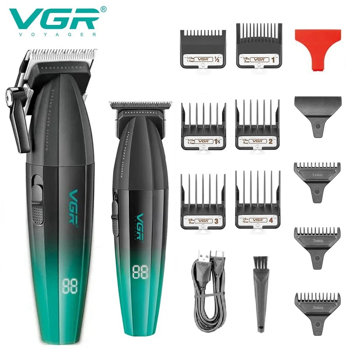 VGR Hair Trimmer Professional  - đánh giá và giá Men'S Grooming Hair And Body Wash