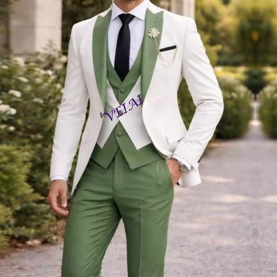 CustomizedNew White And Mint G - đánh giá và giá Men Grooming Outfit