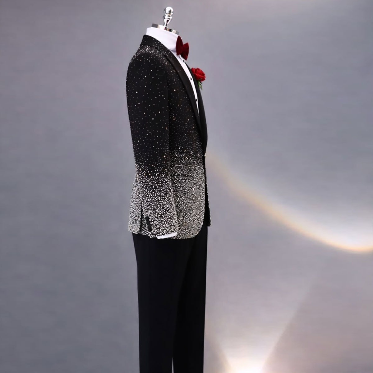Handsome Rhinestone Diamond Me - đánh giá và giá Men Grooming Outfit