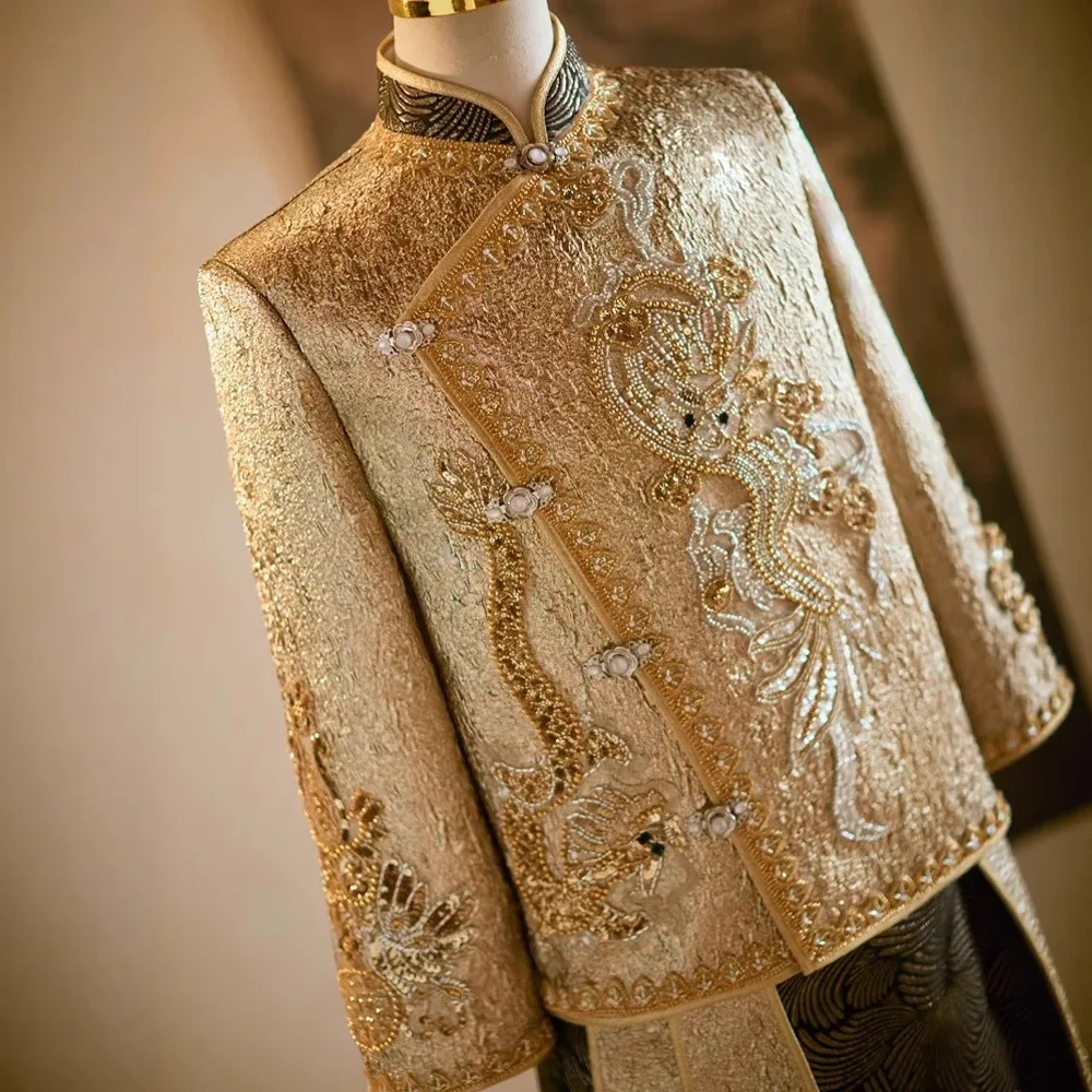 Chinese Style Wedding Groom Co - đánh giá và giá Men'S Grooming For Marriage