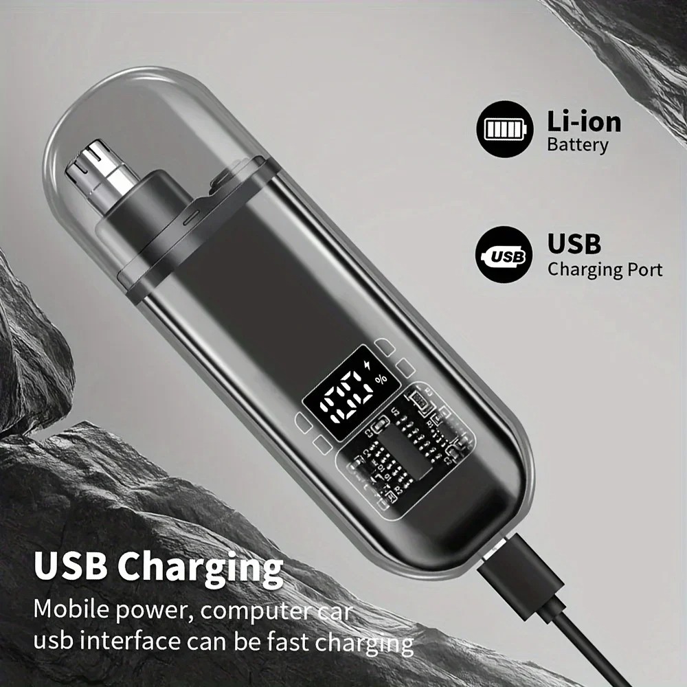Nose Ear Hair Trimmer for Men  - đánh giá và giá Men'S Grooming Clippers