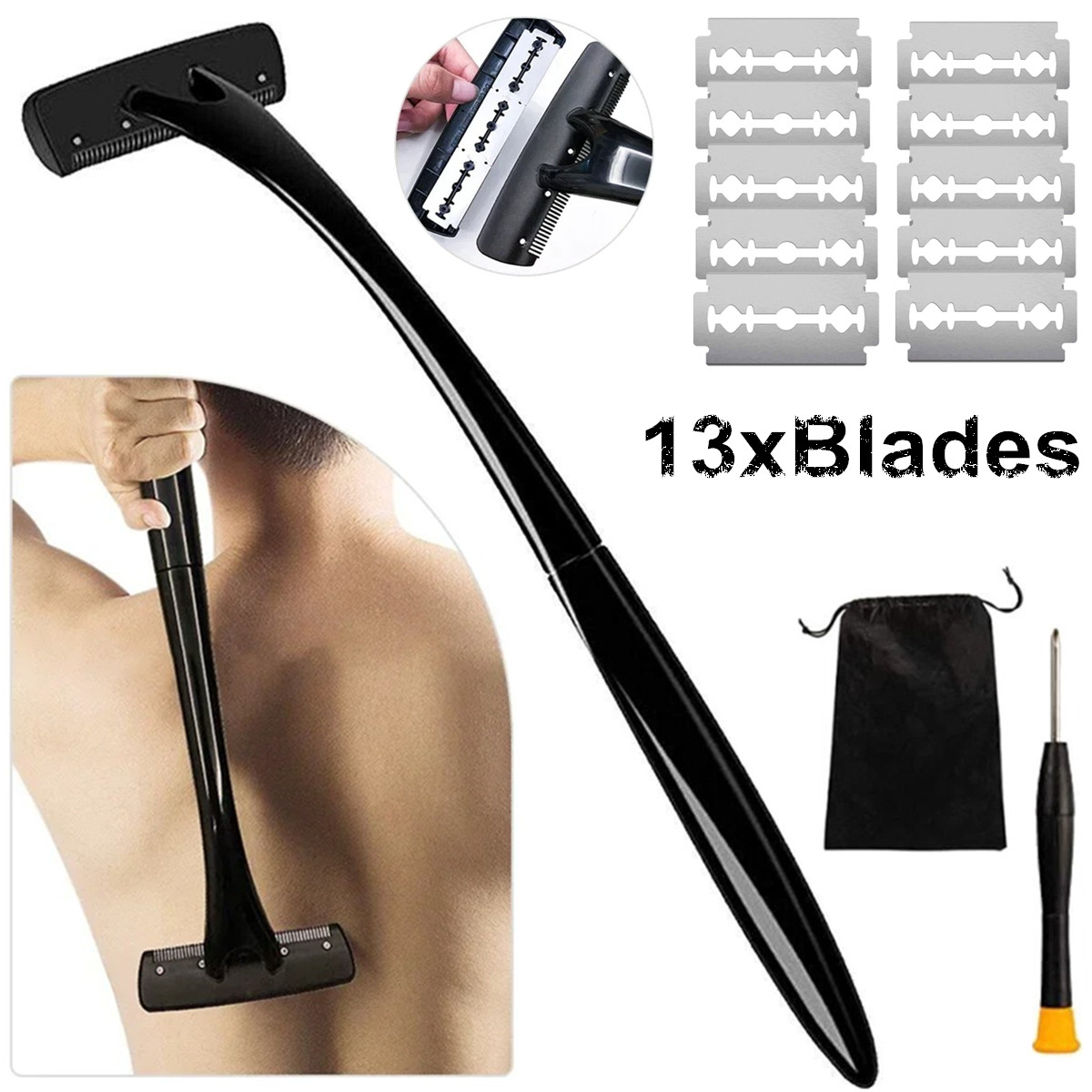 Long Handle Back Shaver for Me - đánh giá và giá Men'S Grooming Hair Removal